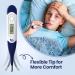 Femometer Digital Thermometer Oral Thermometer for Adults and Kids with Flexible Tip Accurate Readings Oral Rectal Underarm Thermometer with Celsius/Fahrenheit - Buy Online on GoSupps.com