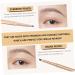 POPETPOP 3pcs Double Ended Eyebrow Pencil Eyebrow Pen Black Colored Pencils Brow Pencil Brown Rose - Buy Online on GoSupps.com