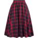 Women s Chiffon Maxi Skirt | Elegant Tulle Swing Skirts | Casual Red Floral Patterns International Shipping Available - Buy Online on GoSupps.com