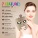 7 Color LED Face Mask - Red Light Therapy for Anti-Aging & Wrinkles | Silicone Skin Care Mask with Eye Protection - At Home Treatment - Buy Online on GoSupps.com