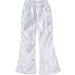 Aislor Girls Shiny Metallic Wide Leg Flare Trousers | Silver Dance Pants 9-10 Years - Buy Online on GoSupps.com
