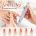MORGLES 6Pcs Nail Files Set - Nail Buffer Block Emery Boards for Acrylic, Natural, Gel Nails - Professional Grade - Pack of 1 - Buy Online on GoSupps.com