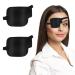 2Pcs Right Eye Patches for Adults 3D Adjustable Eyepatchs for Right Eye Medical Eyepatch for Lazy Eye Amblyopia Strabismus or After Surgery (2pcs Adjustable Buckle Right)