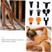 Lalafina Electric Massage Device - 9 Percussion Massage Heads for Fascia Muscle Relief | Black | International Shipping Available - Buy Online on GoSupps.com