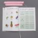 Floral Pregnancy Diary - 120 Pages with Pocket & 158 Stickers | Perfect Keepsake for Expecting Moms - Buy Online on GoSupps.com