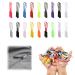 120 pieces of zip Extension - Zipper Extraction Zipper Pulls Nylon Replacement Zipper - High -quality replacement zipper Pendant for backpacks and clothing - 18 colors