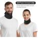 Soft Foam Neck Brace - Adjustable Cervical Collar for Neck Pain Relief - Medium Size (13.3-15.7 Inch) - Black - Buy Online on GoSupps.com