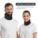 Cozyhealth Adjustable Neck Support | Soft Foam Universal Collar for Sleeping | Relieves Neck Pain & Spine Pressure - Black 6.3 cm Deep - Buy Online on GoSupps.com