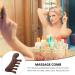 Healvian Wooden Massage Beams | Gua Sha Tools for Neck Legs & Hair Care | Manual Wide Tooth Massage Buns - Buy Online on GoSupps.com