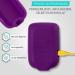 Patchinga Soft Silicone Protective Cover for Freestyle Libre Reader 1 2 & 3 - Shockproof Anti-Slip Scratch Resistant - Available in 9 Colors (Purple) - Buy Online on GoSupps.com