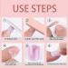 NICENEEDED 24 PCS Almond Press on Nail with Flowers Bling Short Coffin French false Nails Glitter Oval Nude Nail Tips Artificial Full Cover Acrylic Nails for Women and Girls Sequin-Flower - Buy Online on GoSupps.com
