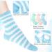 Aloe Socks - 3 Pairs Moisturizing Spa Socks for Dry Cracked Feet | Infused Gel Sleeping & Fuzzy Lotion Socks | Perfect Gift for Women - Buy Online on GoSupps.com