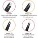 SetSail 7-Pack Precision Stainless Steel Tweezers for Women - Professional Eyebrow Kit with Case for Shaping and Hair Removal - Black - Buy Online on GoSupps.com