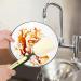 Bottle Brush Sponge | Long Handle Sponge Bottle Brush | Washing Scrubber Cleaner Kitchen Supplies for Baby Bottles Water Bottles Milk Cup Pot Pearl White - Buy Online on GoSupps.com