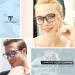 Attcl Unisex Blue Light Filter Glasses - UV Protection Headache Relief Eye Strain Reduction Gaming - Stylish Black Design - Buy Online on GoSupps.com
