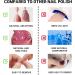 Trendyfave Pink Nail Polish Long Lasting Nail Varnish Pastel Quick Dry Nail Polish Nail Polish Non-Toxic Water Based Formula Nail Polish for DIY Nail Art No Need Baking - Buy Online on GoSupps.com