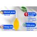 Silicone Douche Bag with Storage - Travel-Friendly 24 Fl Oz Capacity Pocket Size - Yellow - Buy Online on GoSupps.com