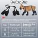 Waterproof Dog Boots Small Breed Adjustable Dogs Shoes Dog Boots with Suspenders Paw Protector Dog Booties Dog Rain Boot for Outside Running Playing Dirty-Proof - Buy Online on GoSupps.com
