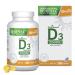 Benemax Vitamin D3 2500 IU For Healthy Bones Teeth and Helps Prevent Vitamin D Deficiency Plant Based & Vegan 360 Day Supply