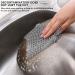 Buy Meeqiao Cast Iron Cleaner - Stainless Steel Chain Scrubber for Pans & Dutch Ovens | 10x10cm International Shipping - Buy Online on GoSupps.com