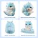 Muziri Kinokoo Hamster Plush Pillow Blanket - Soft Nap Blanket & Toy Blanket in Blue - Buy Online on GoSupps.com