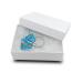 The Display Guys Cardboard Jewelry Boxes With Cotton 100 Pack White Swirl 32 (3 1/4 x 2 1/4 x 1) 3 1/4 x 2 1/4 x 1 (32)