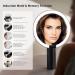 AMIRO 9 Lighted Makeup Mirror - Smart Sensor, Touch-Control, 3 Colors & 6 Brightness Settings, Rechargeable & Cordless, Memory Function - Black 9'' Vanity Mirror with Lights for Women - Buy Online on GoSupps.com