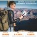 Wishouse Rechargeable Walkie Talkies for Adults - Long Range 2-Way Radios with Lamp, SOS Siren, NOAA Weather Alert - Ideal Hiking and Camping Gear - Easy to Use (3 Pack Red Blue Orange) - Buy Online on GoSupps.com