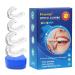 Senshuomy Mouth Guard for Teeth Grinding Sleep Mouth Guard Anti Grinding Mouth Guard for Sleeping at Night Reusable Mouth Guards Grinding Teeth for Adults & Kids to Prevent Bruxism 4 Pcs