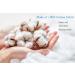 Ivyone Pure Cotton Dry Wipes - 100 Biodegradable & Chemical-Free Wipes for Newborns - Plastic-Free - Sensitive Skin - 100 Count - Buy Online on GoSupps.com