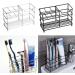 Stainless Steel Toothbrush Holder - Multifunctional Bathroom Organizer for Toothbrush Toothpaste Razor & Comb - Sleek Black Design - Buy Online on GoSupps.com
