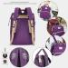 Shop Multifunctional Baby Wrap Bag Backpack - Large Capacity Diaper Backpack with Water-Repellent Design for Travel | Best Diaper Support for Moms & Dads - Violet - Buy Online on GoSupps.com