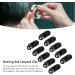 Hearing Aid Rope Clip - Heavy Duty Replacement (10 Pack) - Multipurpose Hearing Aid Clip for Adults - Black - Buy Online on GoSupps.com