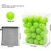 50 Pack Plastic Golf Balls - Limited Flight Practice Training Balls with Mesh Bag - Buy Online on GoSupps.com