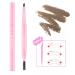 Buy Long-Lasting Waterproof Medium Brown Eyebrow Pencil | Daily Brow Makeup | International Shipping - Buy Online on GoSupps.com