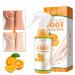 Foot Peel Spray,Foot Exfoliating Spray, Foot Peeling Spray that Remove Dead Skin within Seconds,Hydrating Nourish Peel Off Spray (Orange)