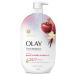 Olay Body Wash for Women Fresh Radiance 24/7 Skin-Loving Freshness Visibly Radiant Plant Based Cleansers Vitamin B3 & Antioxidant Blend For All Skin Types Black Cherry & Vanilla Scent 35 fl oz