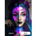 Ebanku Neon Eyeshadow Palette - 24 UV Glow Colors High-Pigmented Matte & Glitter Makeup for Eyes Face & Body - Buy Online on GoSupps.com