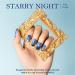 Blue Press on Nails GLAMERMAID A2 - Starry Night Ink | Long Lasting | Easy Application - Buy Online on GoSupps.com