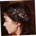 DOITOOL prom bride accessories rhinestones New Chinese style wedding hair clips for brides moon hair pin headgear comb hair comb headband hair wedding hair combs - Buy Online on GoSupps.com