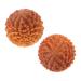 FOMIYES 6 STK Massage globe Acupressure massage ball Massage gear made of wood mini exercise ball Baoding balls made of wood handmade ball Hand wrist ball fitness wooden leisure ball shaped