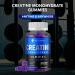 3000mg Vegan Creatine Gummies 60 ct - High Strength Monohydrate Chews for Women & Men - All Natural Supplement by HealthEssent - Buy Online on GoSupps.com