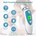 Digital Thermometer for Adults & Babies - Forehead & Ear Scanning, Infrared with LCD Screen & Memory Recall - Buy Online on GoSupps.com