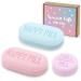 Pill Bath Bomb Nurse Gift Set of 3 Funny Happy Chill Pill Scented with Osmanthus  Gardenia & Vanilla Bath Bomb for Own Relaxing Spa Healthcare Workers Pharmacist Self Care Gift Ideas