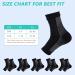 Neuropathy Socks | Plantar Fasciitis Ankle Support | Compression Aid for Men and Women | Breathable Sprained Ankle Brace | 5 Pairs (L/XL Black) - Buy Online on GoSupps.com