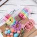 6 Boxes Ponytail Ropes for girls Bracelet Hair Ties for Women no crease hair ties elastic bracelets head bands for womens hair ribbon ponytail holder small women's plate - Buy Online on GoSupps.com