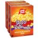 JOLLY TIME Natural Mini's Microwave Popcorn Bags Single Serving Mini Snack Size Gluten Free 3 Pack 10 Count Boxes (Blast O Butter)