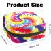 MUOOUM Sanitary Napkin Storage Bag Colored Tie Dye Menstrual Cup Pouch Portable Sanitary Napkin Pads Storage Bags Feminine Menstruation First Period Bag for Teen Girls Women Ladies Multi-colored 9 - Buy Online on GoSupps.com