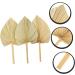 Zerodeko 15 Pcs Art Wall Hanging Decoration Dried Palm Spear African Hand Fan Trimmed Dried Palm Leaves Tropical Palm Flowers Hawaiian Palm Leaves Faux Plant Cocktail Cattail Fan Palm Leaf As Shownx5pcs 34.5X16X1CMx5pcs - Buy Online on GoSupps.com
