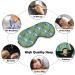 Deer and Rabbit Pattern Sleep Mask Eye Cover for Sleeping Blindfold with Adjustable Strap Blocks Light Night Travel Nap for Men Women - Buy Online on GoSupps.com